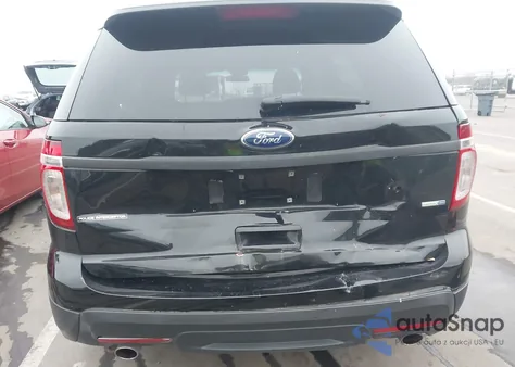 2014 Ford Utility Police Interceptor из США, поврежденный, VIN 1FM5K8AR5EGA28852